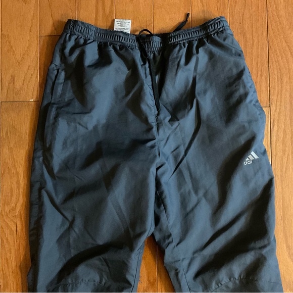 Adidas Mens Mesh Lined Zipped Leg Side Zipper Pockets Athletic Wear Pants! - Picture 9 of 9